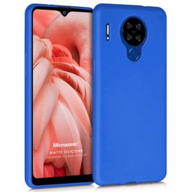 Microsonic Matte Silicone Reeder P13 Blue Max Lite Mavi Cep Telefonu Kılıfı
