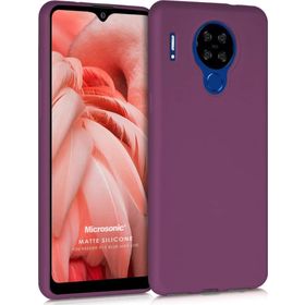 Microsonic Matte Silicone Reeder P13 Blue Max Lite Mor Cep Telefonu Kılıfı