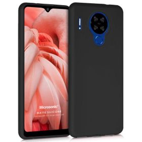 Microsonic Matte Silicone Reeder P13 Blue Max Lite Siyah Cep Telefonu Kılıfı