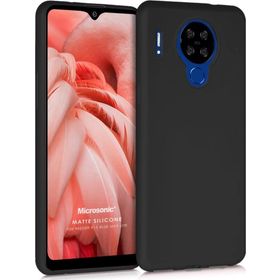 Microsonic Matte Silicone Reeder P13 Blue Max Lite Siyah Cep Telefonu Kılıfı