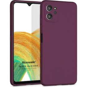 Microsonic Matte Silicone Reeder S19 Max Pro Mor Cep Telefonu Kılıfı
