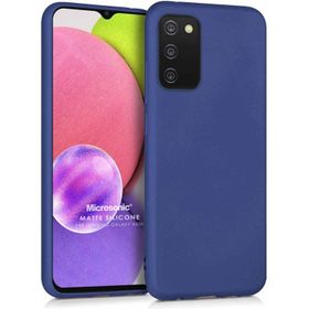 Microsonic Matte Silicone Samsung Galaxy A03S Cep Telefonu Kılıfı
