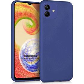 Microsonic Matte Silicone Samsung Galaxy A04 Gold Kılıf