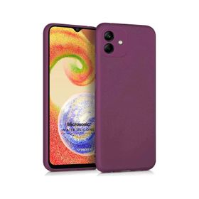 Microsonic Matte Silicone Samsung Galaxy A04 Gold Kılıf