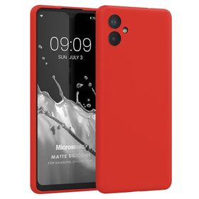 Microsonic Matte Silicone Samsung Galaxy A04E Mavi Kılıf