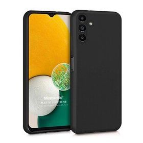 Microsonic Matte Silicone Samsung Galaxy A04E Siyah Kılıf