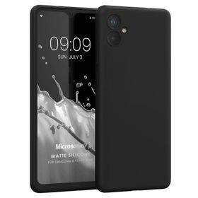 Microsonic Matte Silicone Samsung Galaxy A04E Siyah Kılıf