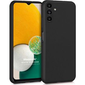 Microsonic Matte Silicone Samsung Galaxy A04E Siyah Kılıf