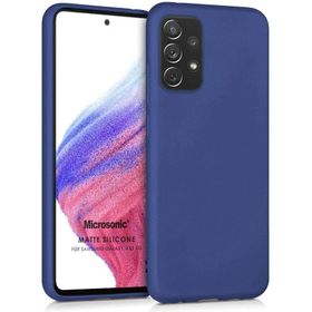 Microsonic Matte Silicone Samsung Galaxy A53 5G Cep Telefonu Kılıfı