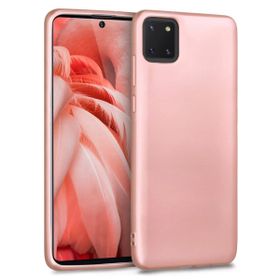 Microsonic Matte Silicone Samsung Galaxy A81 - Note 10 Lite Rose Gold Kılıf