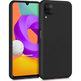 Microsonic Matte Silicone Samsung Galaxy M22 Cep Telefonu Kılıfı