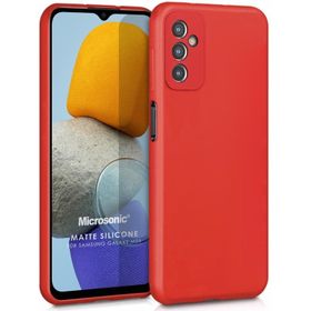 Microsonic Matte Silicone Samsung Galaxy M23 Cep Telefonu Kılıfı