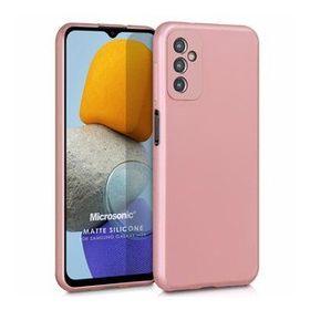 Microsonic Matte Silicone Samsung Galaxy M23 Rose Gold Cep Telefonu Kılıfı