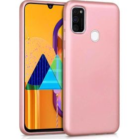 Microsonic Matte Silicone Samsung Galaxy M30S Rose Gold Kılıf