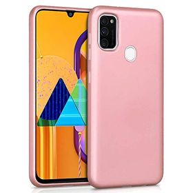 Microsonic Matte Silicone Samsung Galaxy M30S Rose Gold Kılıf