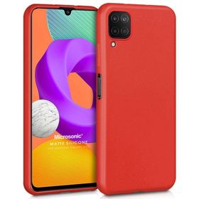 Microsonic Matte Silicone Samsung Galaxy M32 4G Cep Telefonu Kılıfı