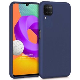 Microsonic Matte Silicone Samsung Galaxy M32 4G Cep Telefonu Kılıfı