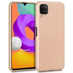 Microsonic Matte Silicone Samsung Galaxy M32 4G Cep Telefonu Kılıfı