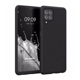 Microsonic Matte Silicone Samsung Galaxy M32 4G Siyah Kılıf