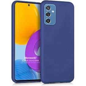 Microsonic Matte Silicone Samsung Galaxy M52 Cep Telefonu Kılıfı