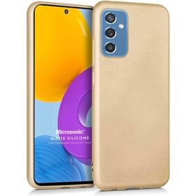 Microsonic Matte Silicone Samsung Galaxy M52 Cep Telefonu Kılıfı