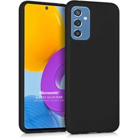 Microsonic Matte Silicone Samsung Galaxy M52 Cep Telefonu Kılıfı