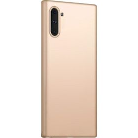 Microsonic Matte Silicone Samsung Galaxy Note 10 Gold Cep Telefonu Kılıfı