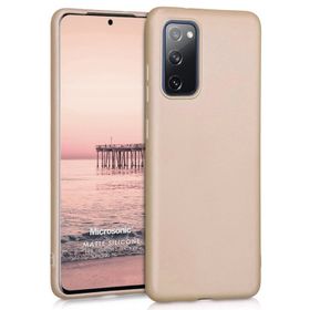 Microsonic Matte Silicone Samsung Galaxy S20 FE Kırmızı Kılıf