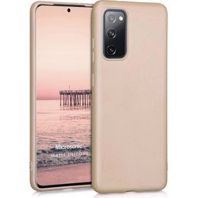 Microsonic Matte Silicone Samsung Galaxy S20 FE Kırmızı Kılıf
