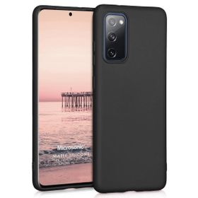 Microsonic Matte Silicone Samsung Galaxy S20 FE Siyah Kılıf