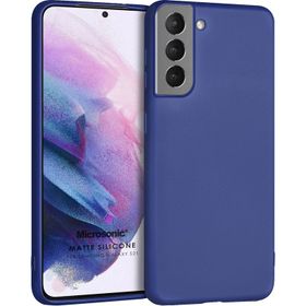 Microsonic Matte Silicone Samsung Galaxy S21 Kırmızı Kılıf