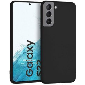 Microsonic Matte Silicone Samsung Galaxy S22 Cep Telefonu Kılıfı