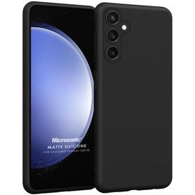 Microsonic Matte Silicone Samsung Galaxy S23 FE Kırmızı Kılıf