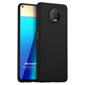 Microsonic Matte Silicone Siyah Samsung Galaxy M23 Uyumlu Kılıf