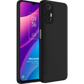Microsonic Matte Silicone TCL 30 Siyah Kılıf