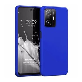 Microsonic Matte Silicone Xiaomi Mi 11T Pro 5G Mavi Cep Telefonu Kılıfı