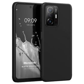 Microsonic Matte Silicone Xiaomi Mi 11T Pro Siyah Kılıf