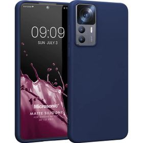 Microsonic Matte Silicone Xiaomi Mi 12T Lacivert Kılıf