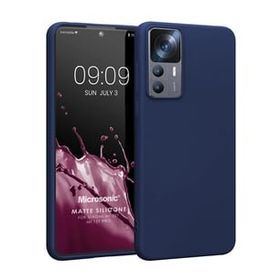 Microsonic Matte Silicone Xiaomi Mi 12T Lacivert Kılıf