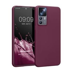 Microsonic Matte Silicone Xiaomi Mi 12T Mor Cep Telefonu Kılıfı