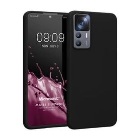Microsonic Matte Silicone Xiaomi Mi 12T Siyah Kılıf