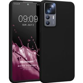 Microsonic Matte Silicone Xiaomi Mi 12T Siyah Kılıf
