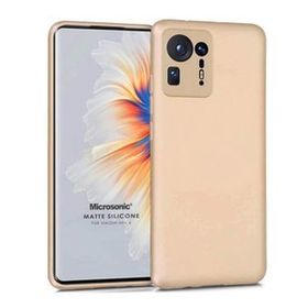Microsonic Matte Silicone Xiaomi Mi 4 Gold Kılıf