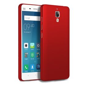 Microsonic Matte Silicone Xiaomi Mi 4 Kırmızı Kılıf