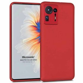 Microsonic Matte Silicone Xiaomi Mi 4 Kırmızı Kılıf