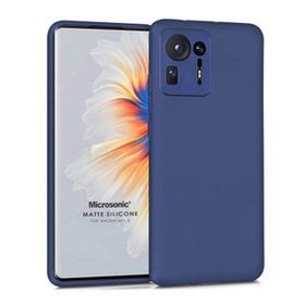 Microsonic Matte Silicone Xiaomi Mi 4 Lacivert Kılıf