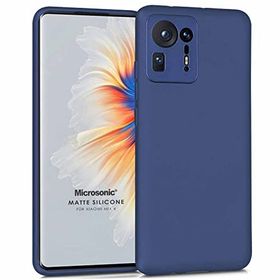 Microsonic Matte Silicone Xiaomi Mi 4 Lacivert Kılıf
