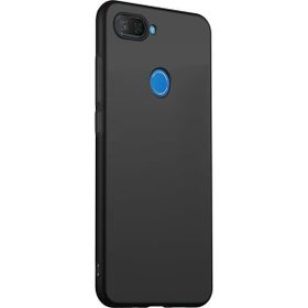 Microsonic Matte Silicone Xiaomi Mi 8 Lite Siyah Kılıf