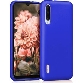 Microsonic Matte Silicone Xiaomi Mi 9 Lite Mavi Cep Telefonu Kılıfı