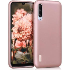Microsonic Matte Silicone Xiaomi Mi 9 Lite Rose Gold Cep Telefonu Kılıfı